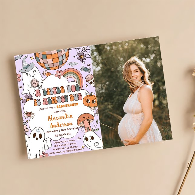 Invitación Fiesta de Halloween en Baby Shower (Subido por el creador)