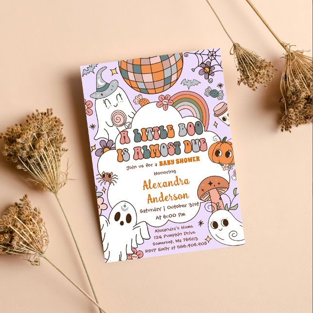 Invitación Fiesta de Halloween en Baby Shower (Subido por el creador)
