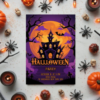 Invitación Fiesta de Halloween genial
