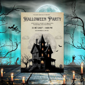 Invitación Fiesta de Halloween genial