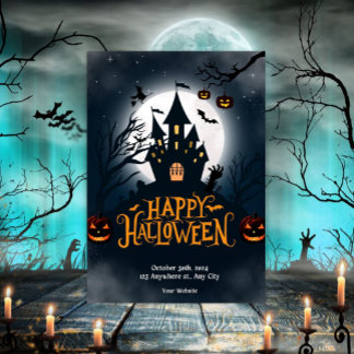 Invitación Fiesta de Halloween genial 