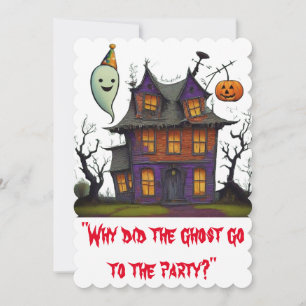 Invitación Fiesta de Halloween infantil