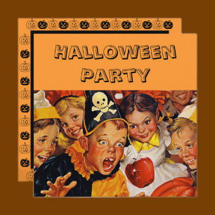 Invitación Fiesta de Halloween infantil