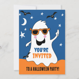 Invitación Fiesta de Halloween invita a Gus a la fiesta de lo