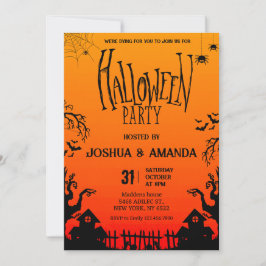 Invitación Fiesta de Halloween para adultos
