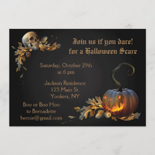 Invitación Fiesta de Halloween para adultos