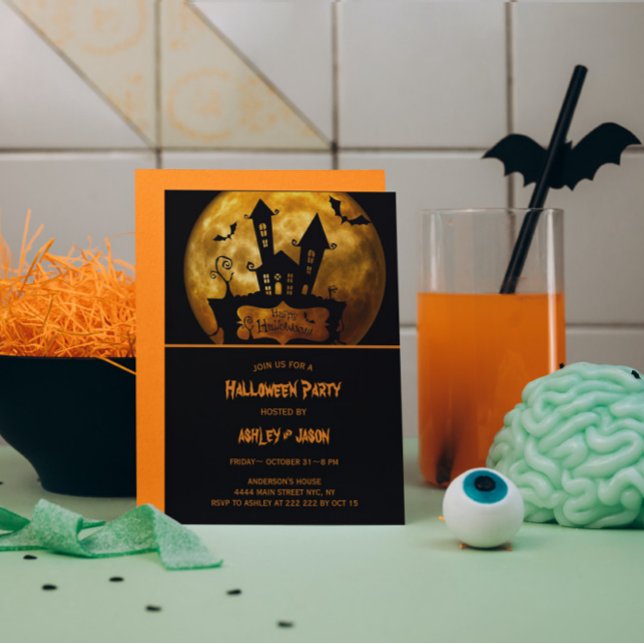 Invitación Fiesta de Halloween para Adultos (Subido por el creador)