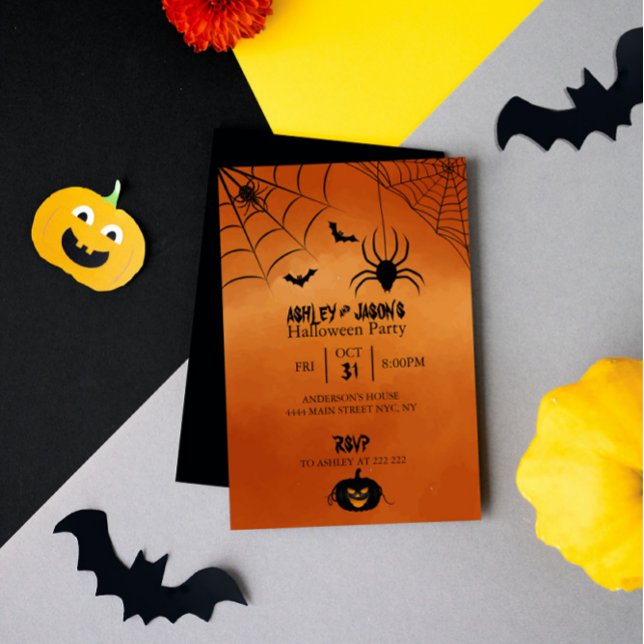 Invitación Fiesta de Halloween para adultos (Subido por el creador)