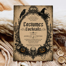 Fiesta de Halloween para adultos: disfraces y cóct