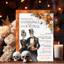 Fiesta de Halloween para adultos: disfraces y cóct