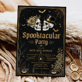Invitación Fiesta de Halloween para adultos Espeluznante Cala