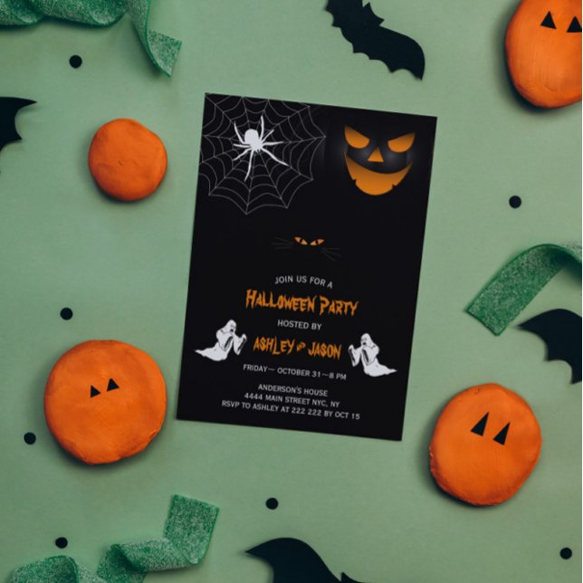 Invitación Fiesta de Halloween para Adultos Scary (Subido por el creador)