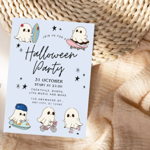 Invitación Fiesta de Halloween para los fantasmas