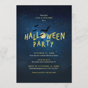 Invitación Fiesta de Halloween para niños