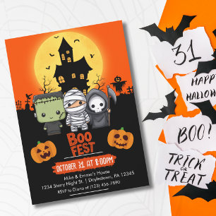 Invitación Fiesta de Halloween para niños Cust