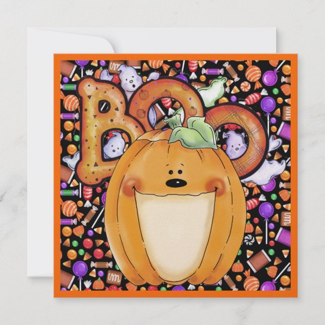 Invitación Fiesta de Halloween - SRF (Anverso)