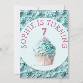 Invitación Fiesta de hielo ButterCrema Cumpleaños