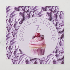 Invitación Fiesta de hielo ButterCrema Cumpleaños