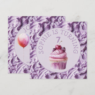 Invitación Fiesta de hielo ButterCrema Cumpleaños
