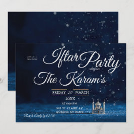 Invitación Fiesta de Iftar del Ramadán en la Mezquita Azul El