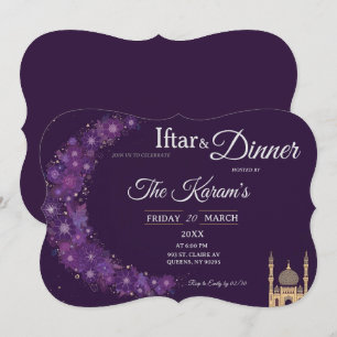 Invitación Fiesta de Iftar del Ramadán en la Mezquita Mínima