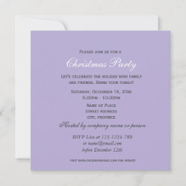 Invitación Fiesta de imágenes de Navidad vintage