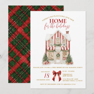 Invitación Fiesta de inauguración de casa de invierno elegant