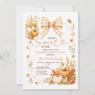 Invitación Fiesta de inauguración de casa dulce hogar Cosecha