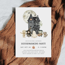 Fiesta de inauguración de Halloween espeluznante