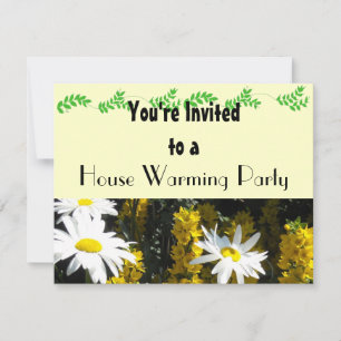 Invitación Fiesta de inauguración de la Casa de Margarita Bla