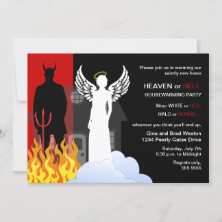Invitación Fiesta de Inauguración del Cielo o el Infierno