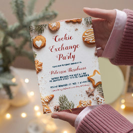 Invitación Fiesta de intercambio de cookies I Sweets