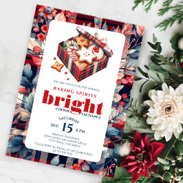 Invitación Fiesta de Intercambio de Galletas Elegantes