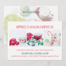 Fiesta de invierno invita a fiesta de Navidades de