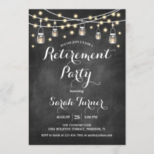 Invitación Fiesta de Jubilación