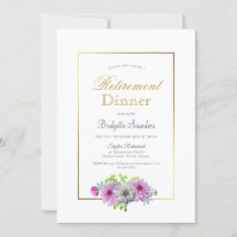 Fiesta de Jubilación Cena de la Frontera de Oro