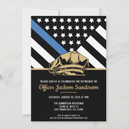 Invitación Fiesta de Jubilación de Agente de Policía 
