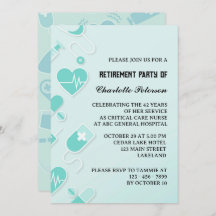 Fiesta de Jubilación de Enfermeras Moderno y Único