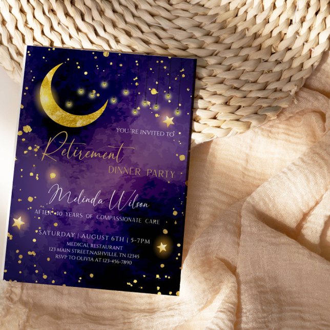 Invitación Fiesta de Jubilación de Enfermeras Nocturnas Starr (Subido por el creador)