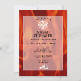 Invitación Fiesta de Jubilación de la Bomba de Bomberos