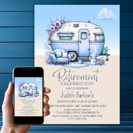 Invitación Fiesta de Jubilación de la Caravana Azul