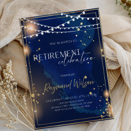 Invitación Fiesta de Jubilación de la Galaxia de Lujo - Fiest