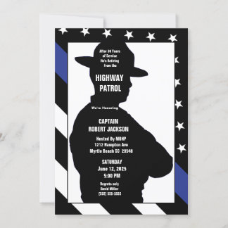 Invitación Fiesta de Jubilación de la Línea Azul de la Bander