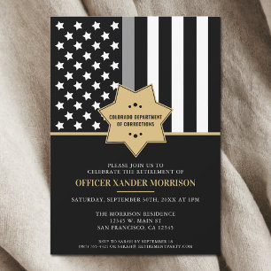 Invitación Fiesta de jubilación de la línea plateada del ofic