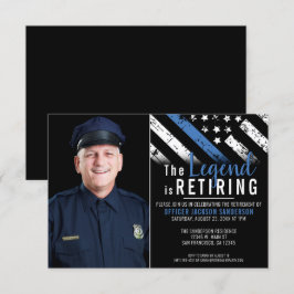 Invitación Fiesta de Jubilación de la Policía de la Línea Azu