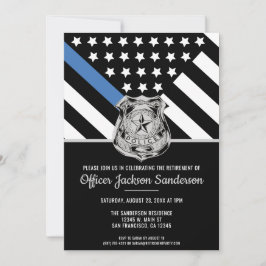 Invitación Fiesta de Jubilación de la Policía y Aplicación de