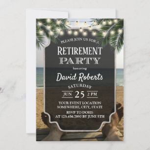 Invitación Fiesta de Jubilación de Palm Beach Tropical