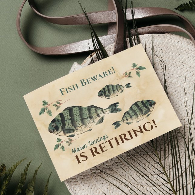 Invitación Fiesta de Jubilación de Peces (Subido por el creador)