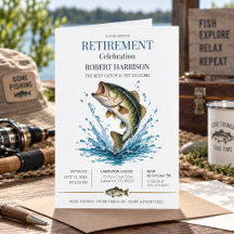 Fiesta de jubilación de pesca de lubina con acuare