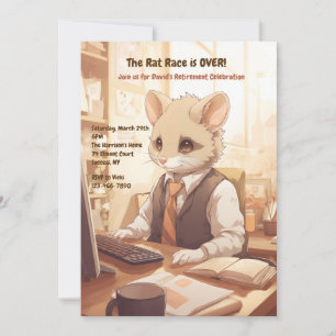 Invitación Fiesta de Jubilación de Raza